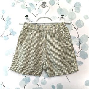 3 for $15 Painting Red Rhinos Kids Yellow Green Blue Stripe Plaid Check Shorts